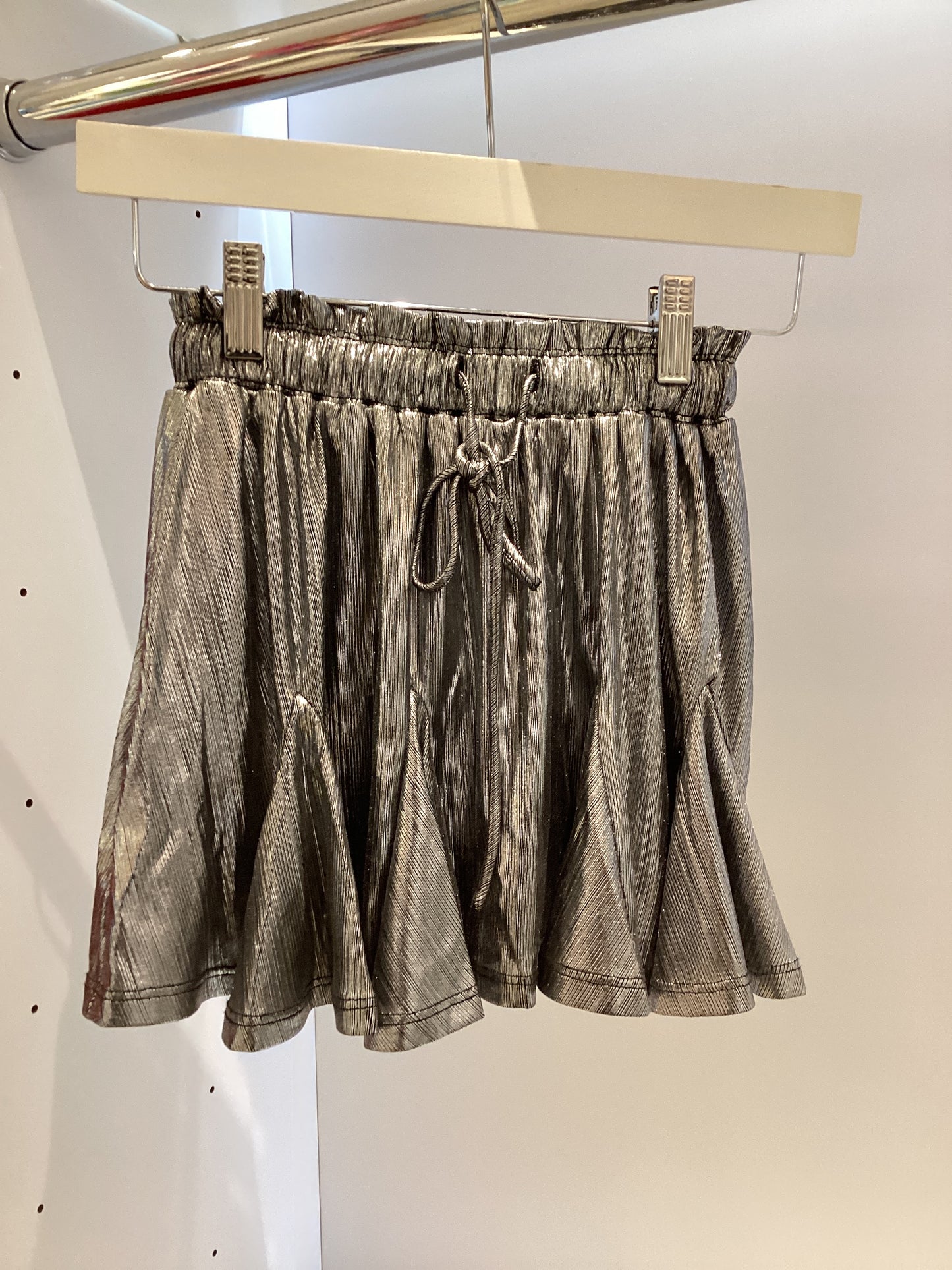 Metallic Girlie Skirt