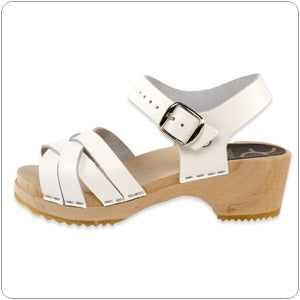 BLANCA PEEP TOE CLOG SANDALS